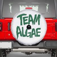 Team Algae Slime Dripping Style Graphic Spare Tire Cover Viral Lincoln Memorial Reflecting Pool Swamp Meme