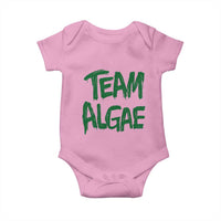 Team Algae Slime Dripping Style Graphic Baby Onesie Viral Lincoln Memorial Reflecting Pool Swamp Meme