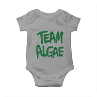 Team Algae Slime Dripping Style Graphic Baby Onesie Viral Lincoln Memorial Reflecting Pool Swamp Meme
