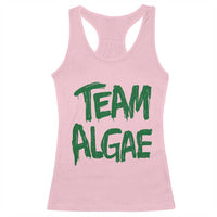 Team Algae Slime Dripping Style Graphic Racerback Tank Top Viral Lincoln Memorial Reflecting Pool Swamp Meme