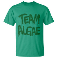 Team Algae Slime Dripping Style Graphic T Shirt Viral Lincoln Memorial Reflecting Pool Swamp Meme