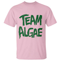 Team Algae Slime Dripping Style Graphic T Shirt Viral Lincoln Memorial Reflecting Pool Swamp Meme