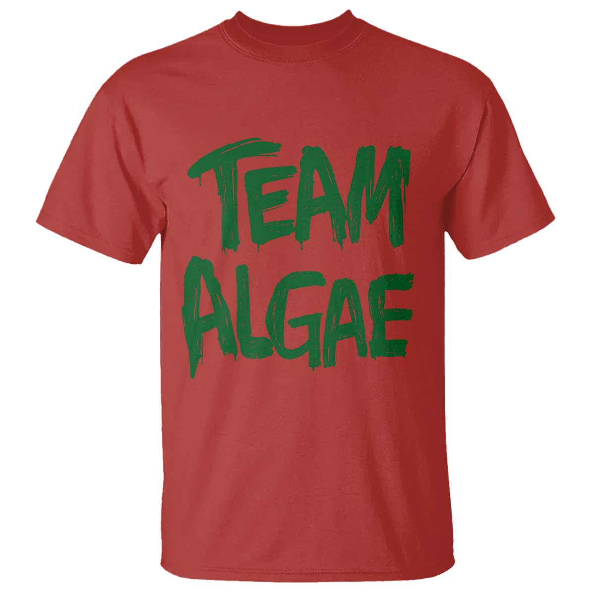 Team Algae Slime Dripping Style Graphic T Shirt Viral Lincoln Memorial Reflecting Pool Swamp Meme