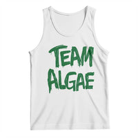 Team Algae Slime Dripping Style Graphic Tank Top Viral Lincoln Memorial Reflecting Pool Swamp Meme