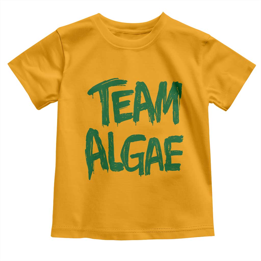Team Algae Slime Dripping Style Graphic Toddler T Shirt Viral Lincoln Memorial Reflecting Pool Swamp Meme