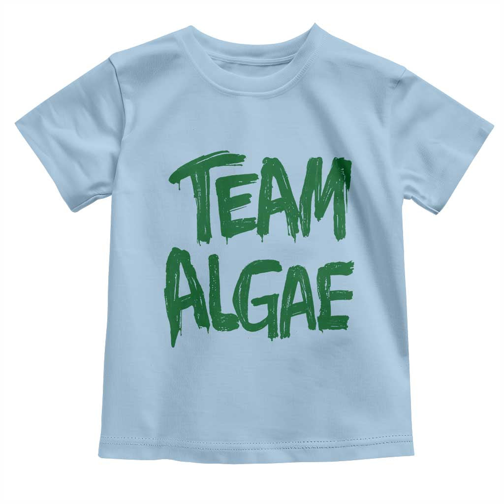 Team Algae Slime Dripping Style Graphic Toddler T Shirt Viral Lincoln Memorial Reflecting Pool Swamp Meme