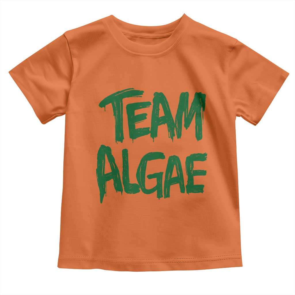Team Algae Slime Dripping Style Graphic Toddler T Shirt Viral Lincoln Memorial Reflecting Pool Swamp Meme