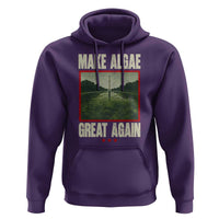 Make Algae Great Again Funny DC Slamp Slime Parody Hoodie Washington Monument Reflecting Pool Vintage Photo