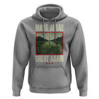Make Algae Great Again Funny DC Slamp Slime Parody Hoodie Washington Monument Reflecting Pool Vintage Photo