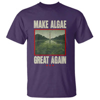 Make Algae Great Again Funny DC Slamp Slime Parody T Shirt Washington Monument Reflecting Pool Vintage Photo