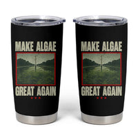 Make Algae Great Again Funny DC Slamp Slime Parody Tumbler Cup Washington Monument Reflecting Pool Vintage Photo