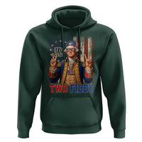 Two Fiddy George Washington Peace Signs Hoodie Funny Semiquincentennial Hip Hop Style President