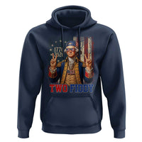 Two Fiddy George Washington Peace Signs Hoodie Funny Semiquincentennial Hip Hop Style President
