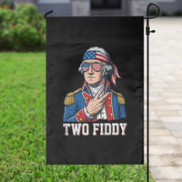 Two Fiddy George Washington Bandana Garden Flag Funny Cool Sunglasses American Flag Headband Peace Sign Patriotic