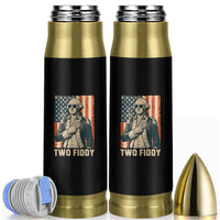 Two Fiddy Vintage George Washington Bullet Tumbler Funny Sunglasses Peace Sign Retro American Flag Semiquincentennial