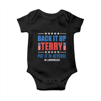 Back It Up Terry Put It In Reverse Oh Lawd Baby Onesie Funny 4th of July Fireworks Patriotic