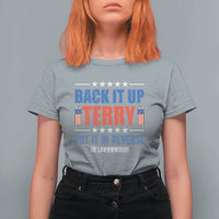 Back It Up Terry Put It In Reverse Oh Lawd T Shirt For Women Funny 4th of July Fireworks Patriotic