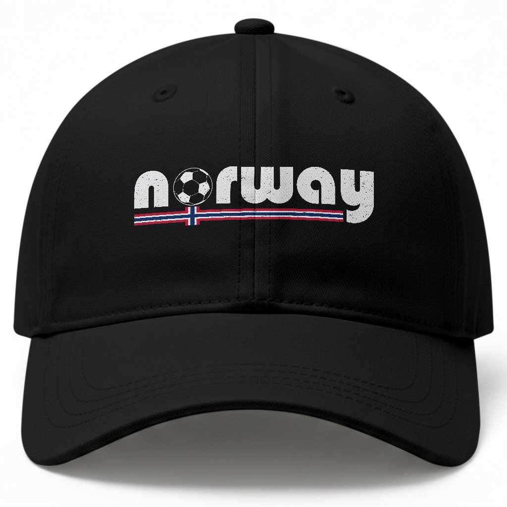 Classic Norway Soccer Vintage Norwegian Flag Baseball Cap Football Fans Support
