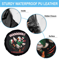 Funny Merlin the Duck Mexico Soccer Supporter Spare Tire Cover El Pato Del Partido Goooool Football Fans