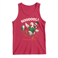 Funny Merlin the Duck Mexico Soccer Supporter Tank Top El Pato Del Partido Goooool Football Fans