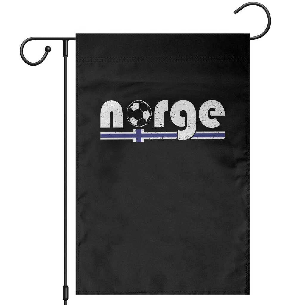Vintage Norge Norway Flag Norwegian Pride Garden Flag Soccer Lover Football Fans Support