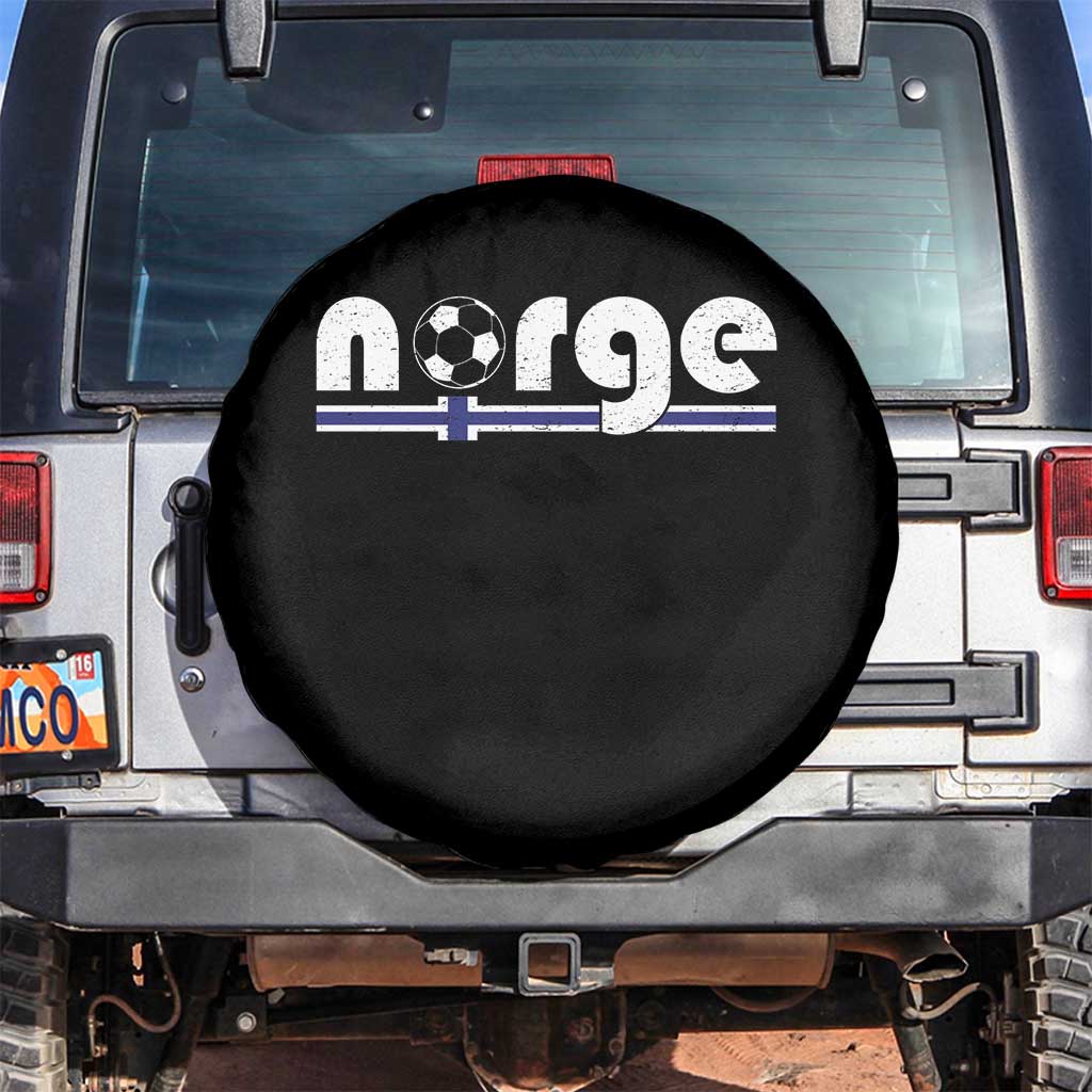 Vintage Norge Norway Flag Norwegian Pride Spare Tire Cover Soccer Lover Football Fans Support