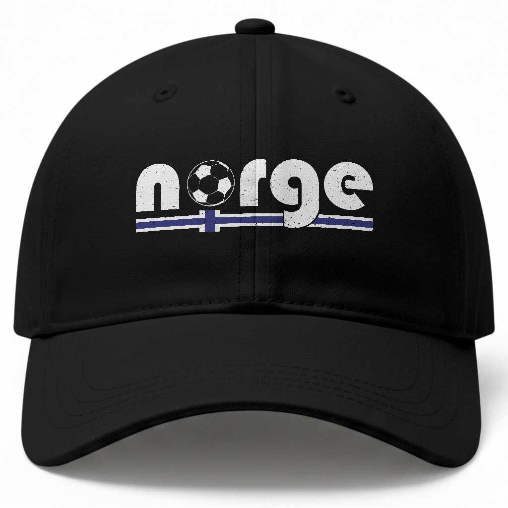Vintage Norge Norway Flag Norwegian Pride Baseball Cap Soccer Lover Football Fans Support