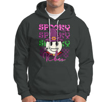 Halloween Hoodie Spooky Vibe Retro Spooky Boo Gothic Halloween Costume T-Shirt for Halloween lovers, Spooky Season Shirt, Ghosts - Wonder Print Shop