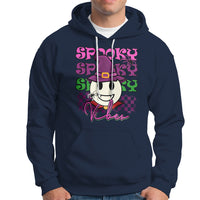 Halloween Hoodie Spooky Vibe Retro Spooky Boo Gothic Halloween Costume T-Shirt for Halloween lovers, Spooky Season Shirt, Ghosts - Wonder Print Shop