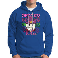 Halloween Hoodie Spooky Vibe Retro Spooky Boo Gothic Halloween Costume T-Shirt for Halloween lovers, Spooky Season Shirt, Ghosts - Wonder Print Shop