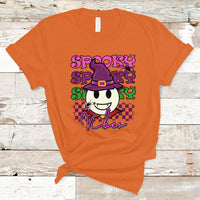 Halloween T Shirt Spooky Vibe Retro Spooky Boo Gothic Halloween Costume T-Shirt for Halloween lovers, Spooky Season Shirt, Ghosts - Wonder Print Shop