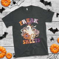 Halloween T Shirt Funny Freak In The Sheet Spooky Boo Sheets Ghost Halloween T-Shirt for Halloween lovers, Spooky Season Shirt, Ghosts - Wonder Print Shop