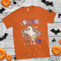 Halloween T Shirt Funny Freak In The Sheet Spooky Boo Sheets Ghost Halloween T-Shirt for Halloween lovers, Spooky Season Shirt, Ghosts - Wonder Print Shop