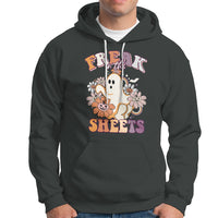 Halloween Hoodie Funny Freak In The Sheet Spooky Boo Sheets Ghost Halloween T-Shirt for Halloween lovers, Spooky Season Shirt, Ghosts - Wonder Print Shop