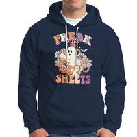 Halloween Hoodie Funny Freak In The Sheet Spooky Boo Sheets Ghost Halloween T-Shirt for Halloween lovers, Spooky Season Shirt, Ghosts - Wonder Print Shop