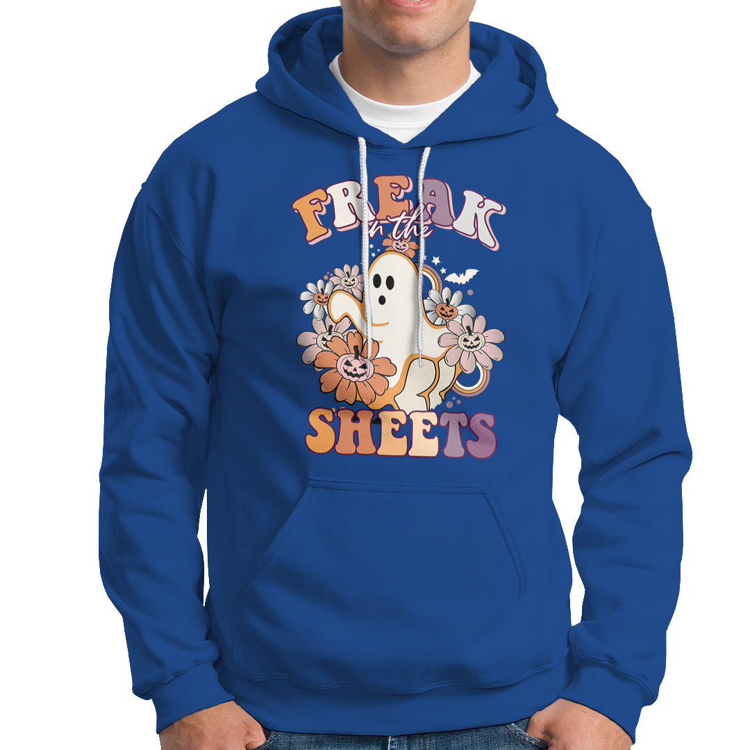 Halloween Hoodie Funny Freak In The Sheet Spooky Boo Sheets Ghost Halloween T-Shirt for Halloween lovers, Spooky Season Shirt, Ghosts - Wonder Print Shop