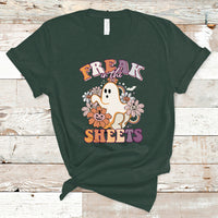 Halloween T Shirt Funny Freak In The Sheet Spooky Boo Sheets Ghost Halloween T-Shirt for Halloween lovers, Spooky Season Shirt, Ghosts - Wonder Print Shop