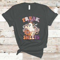 Halloween T Shirt Funny Freak In The Sheet Spooky Boo Sheets Ghost Halloween T-Shirt for Halloween lovers, Spooky Season Shirt, Ghosts - Wonder Print Shop