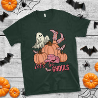 Halloween T Shirt Let's Go Ghouls Halloween Costume Retro Rodeo Halloween Cowgirl T-Shirt for Halloween lovers, Spooky Season - Wonder Print Shop
