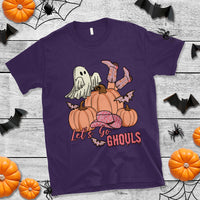 Halloween T Shirt Let's Go Ghouls Halloween Costume Retro Rodeo Halloween Cowgirl T-Shirt for Halloween lovers, Spooky Season - Wonder Print Shop
