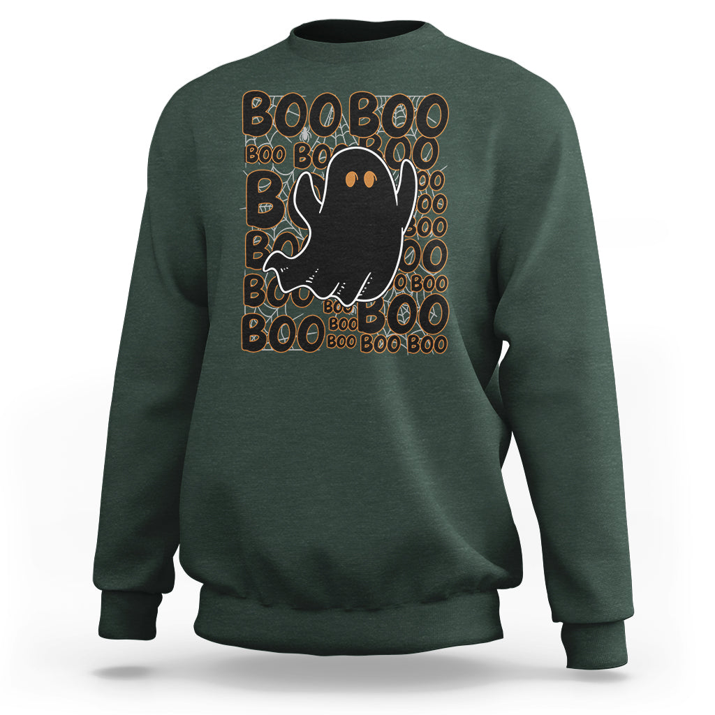 Halloween Sweatshirt Spooky Boo Boo Ghost Scary Night Halloween Costume Men Women Kid T-Shirt for Halloween lovers, Spooky Season Shirt, Ghosts - Wonder Print Shop