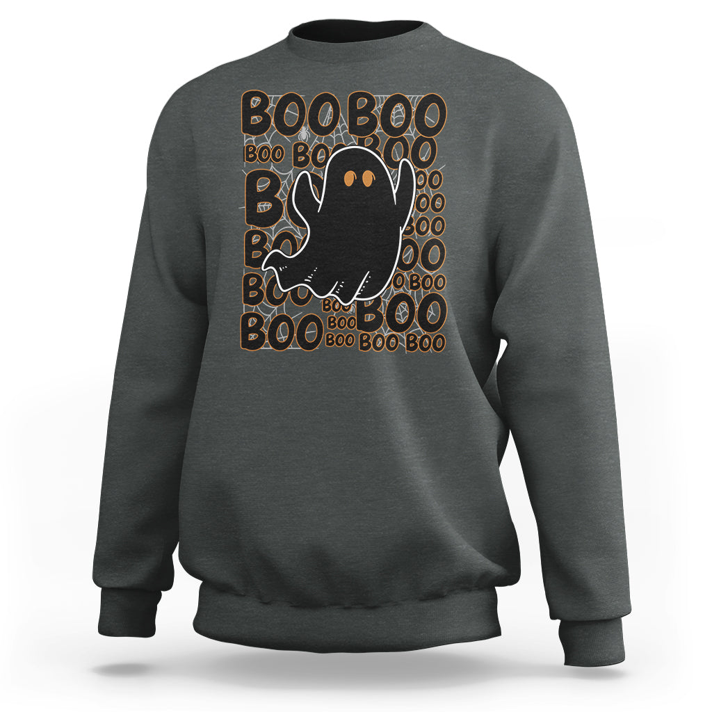 Halloween Sweatshirt Spooky Boo Boo Ghost Scary Night Halloween Costume Men Women Kid T-Shirt for Halloween lovers, Spooky Season Shirt, Ghosts - Wonder Print Shop