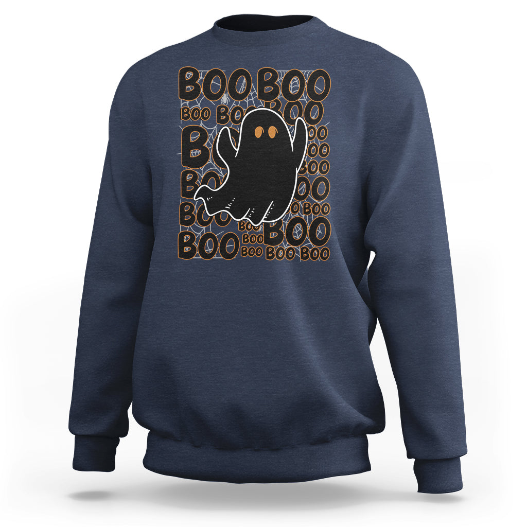 Halloween Sweatshirt Spooky Boo Boo Ghost Scary Night Halloween Costume Men Women Kid T-Shirt for Halloween lovers, Spooky Season Shirt, Ghosts - Wonder Print Shop