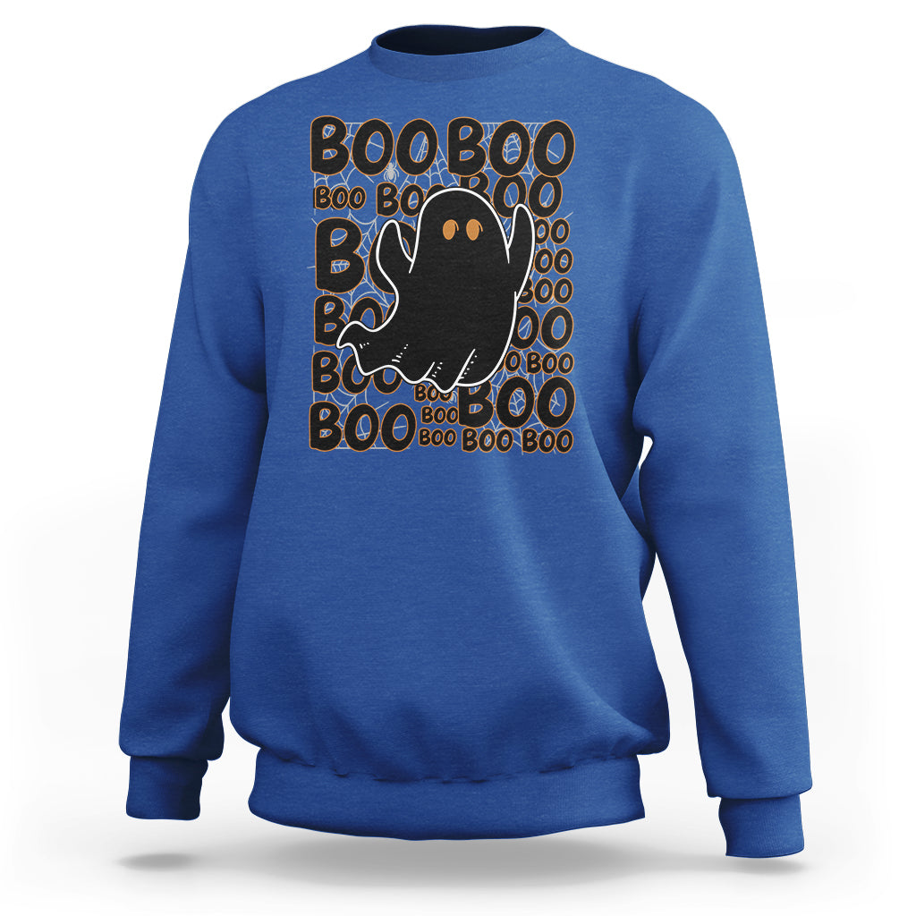 Halloween Sweatshirt Spooky Boo Boo Ghost Scary Night Halloween Costume Men Women Kid T-Shirt for Halloween lovers, Spooky Season Shirt, Ghosts - Wonder Print Shop