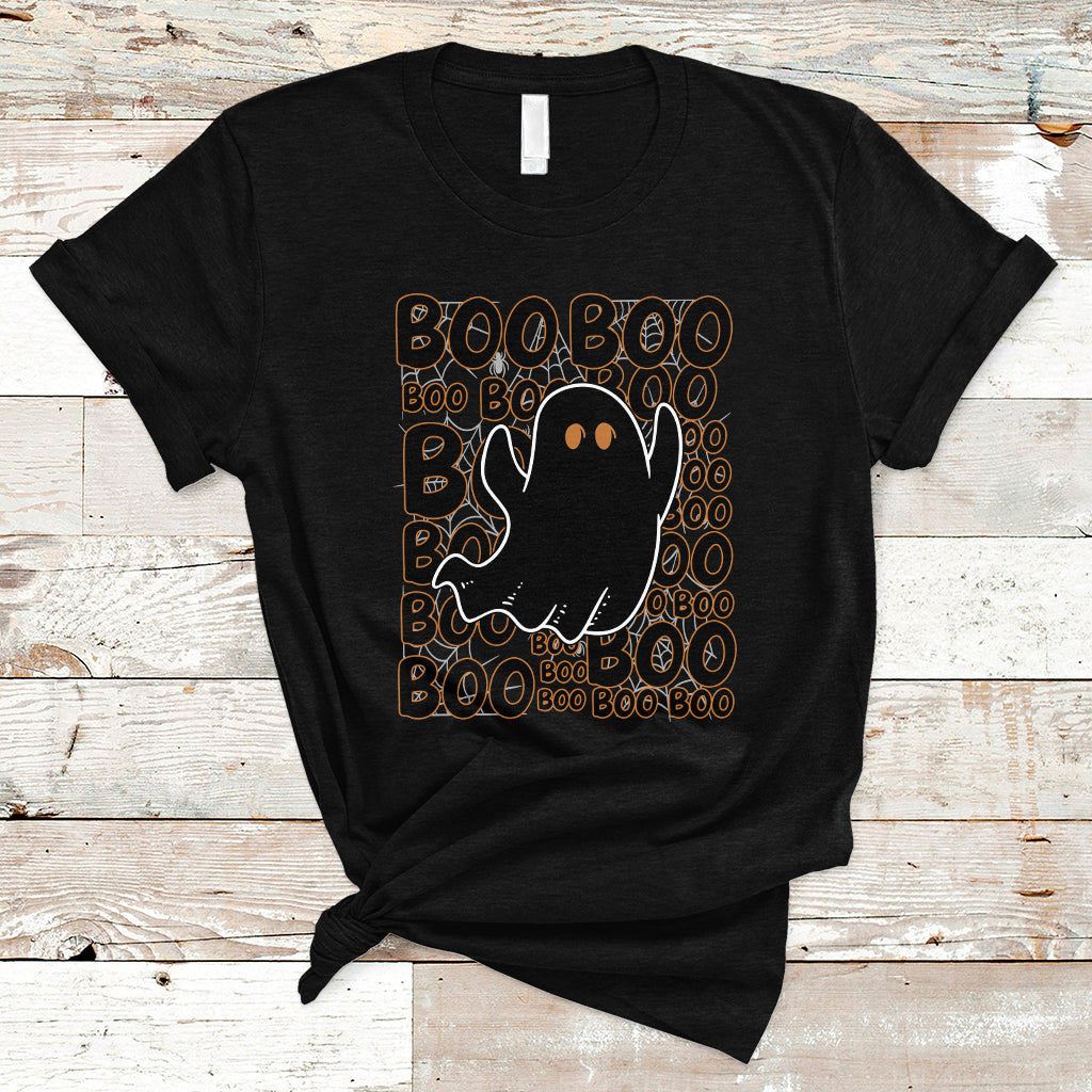 Halloween T Shirt Spooky Boo Boo Ghost Scary Night Halloween Costume Men Women Kid T-Shirt for Halloween lovers, Spooky Season Shirt, Ghosts - Wonder Print Shop