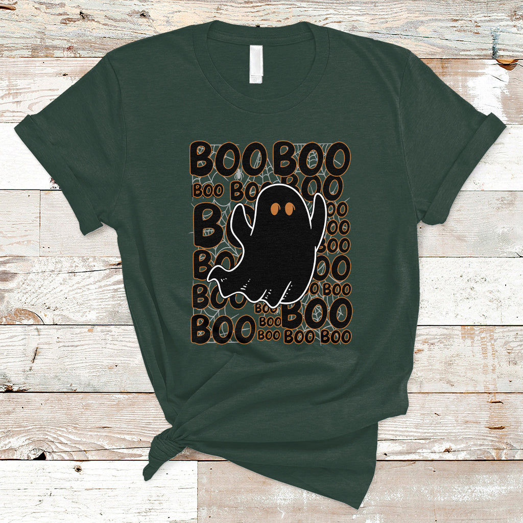 Halloween T Shirt Spooky Boo Boo Ghost Scary Night Halloween Costume Men Women Kid T-Shirt for Halloween lovers, Spooky Season Shirt, Ghosts - Wonder Print Shop