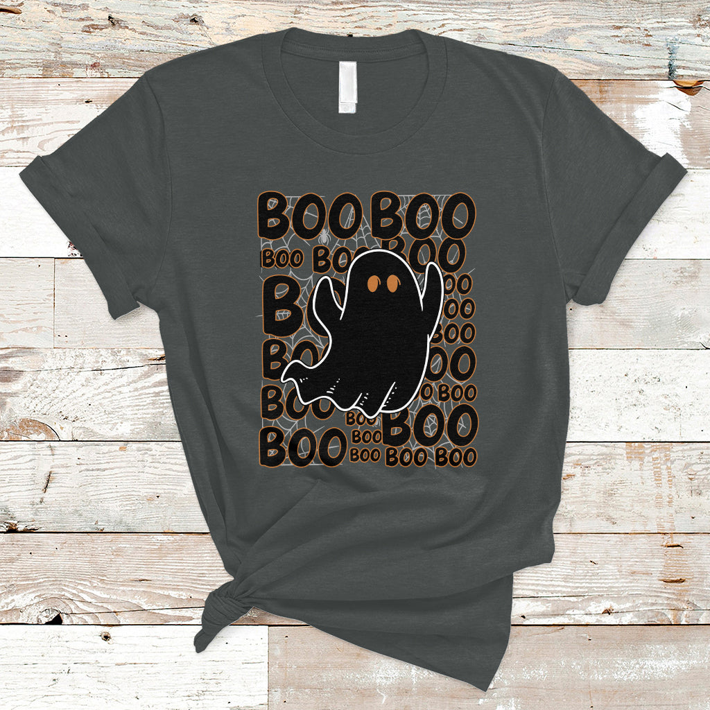 Halloween T Shirt Spooky Boo Boo Ghost Scary Night Halloween Costume Men Women Kid T-Shirt for Halloween lovers, Spooky Season Shirt, Ghosts - Wonder Print Shop