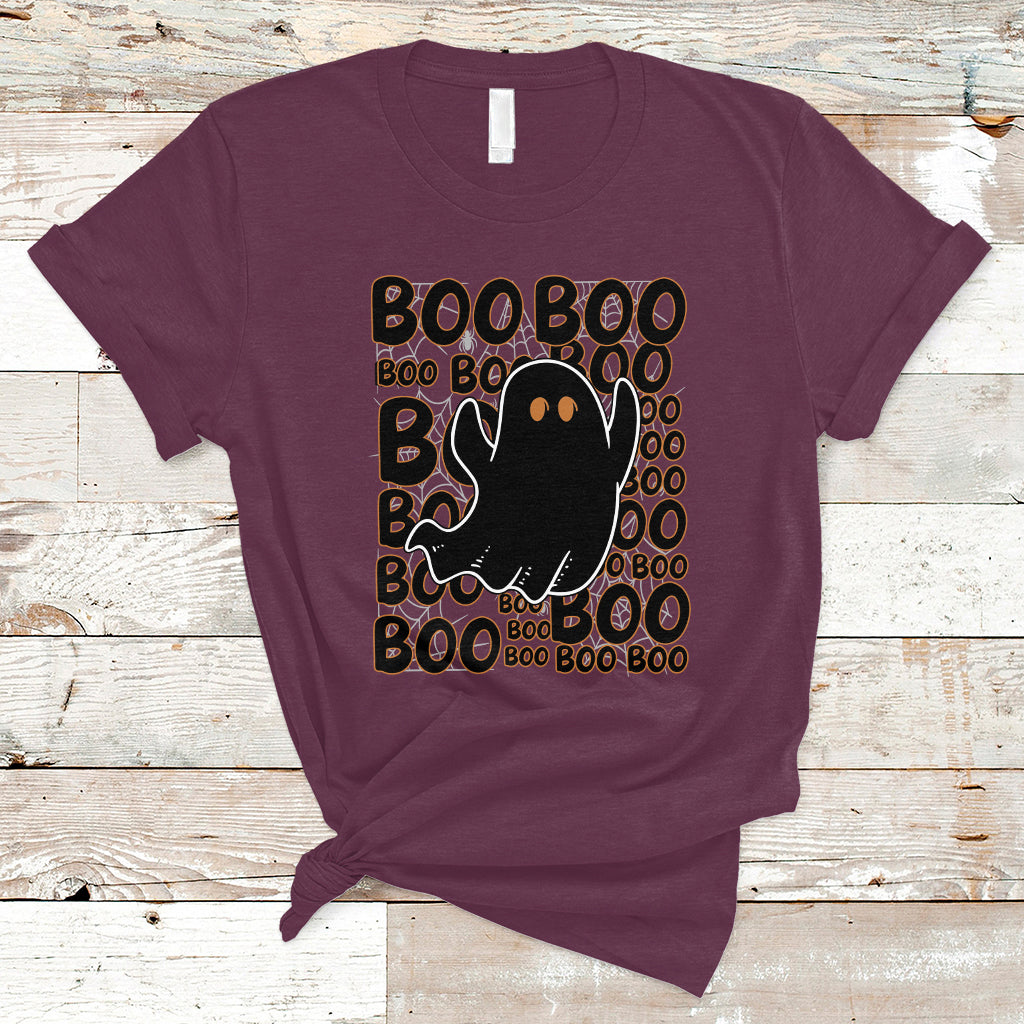 Halloween T Shirt Spooky Boo Boo Ghost Scary Night Halloween Costume Men Women Kid T-Shirt for Halloween lovers, Spooky Season Shirt, Ghosts - Wonder Print Shop