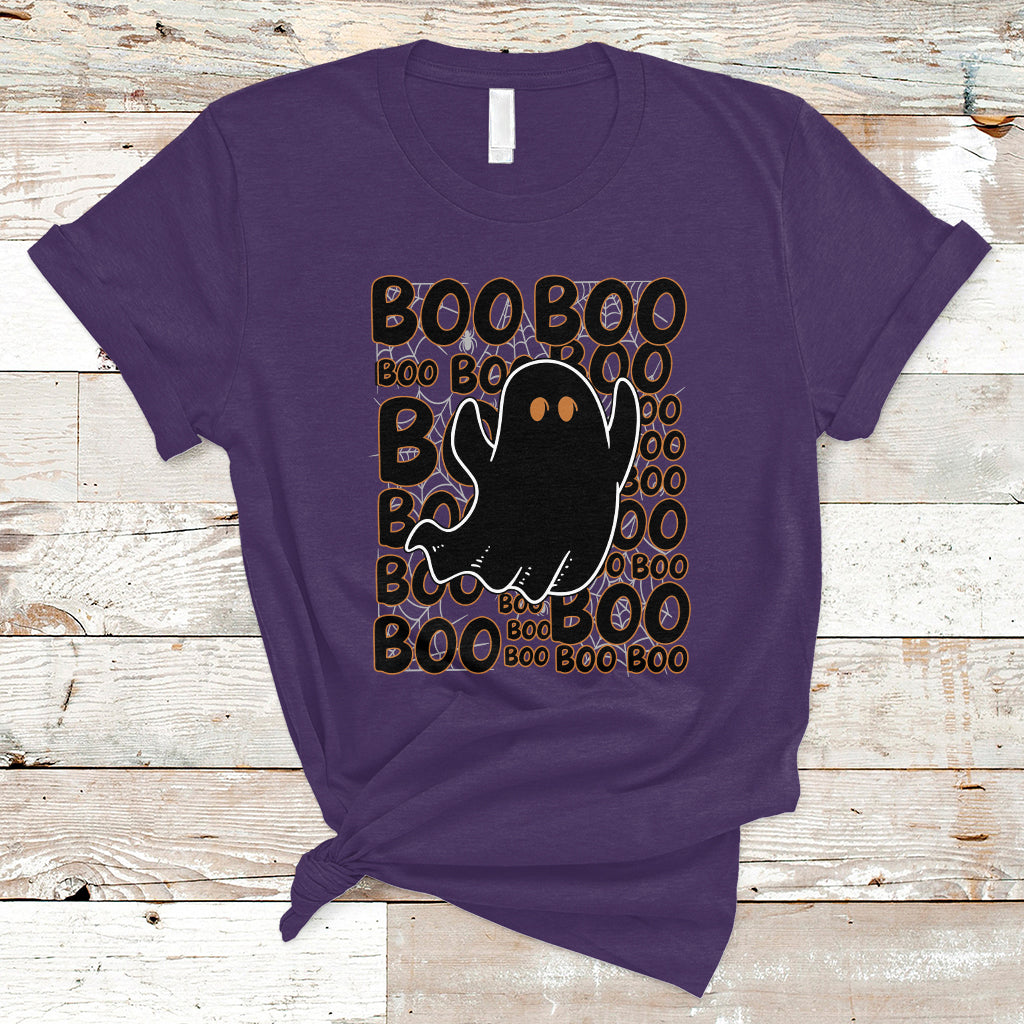 Halloween T Shirt Spooky Boo Boo Ghost Scary Night Halloween Costume Men Women Kid T-Shirt for Halloween lovers, Spooky Season Shirt, Ghosts - Wonder Print Shop