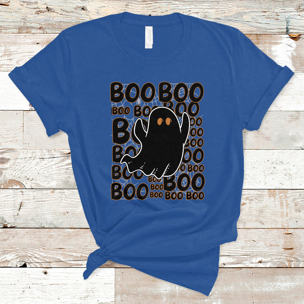 Halloween T Shirt Spooky Boo Boo Ghost Scary Night Halloween Costume Men Women Kid T-Shirt for Halloween lovers, Spooky Season Shirt, Ghosts - Wonder Print Shop